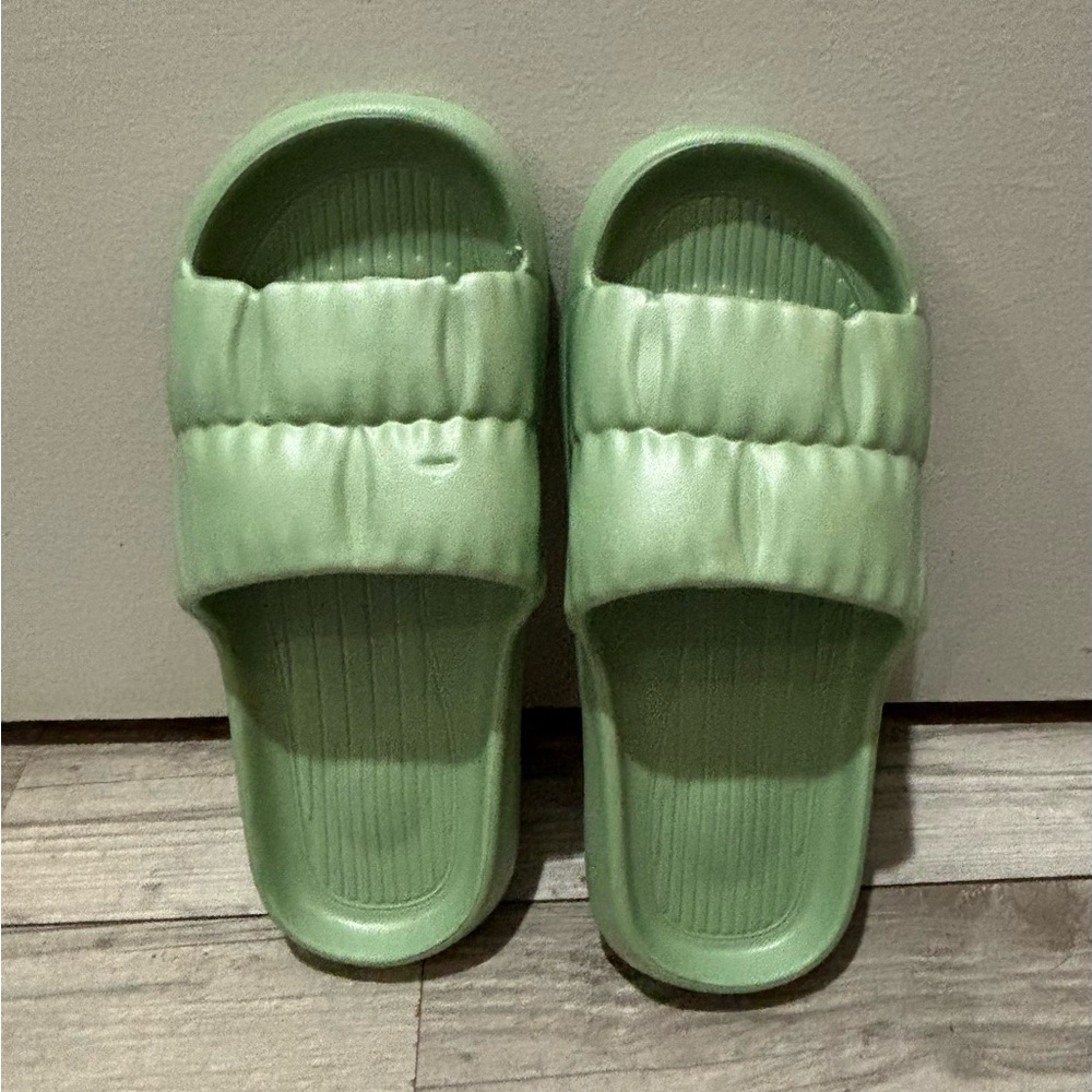New Green Foam Slides
